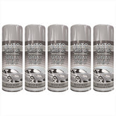 5X Auto Extreme Silver Spray Paint 400ml Spray Paint